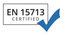 EN 15713 Certified